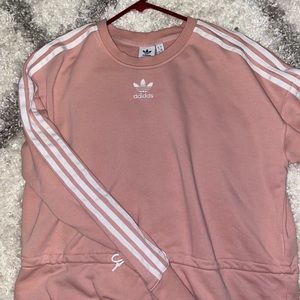 Adidas Pink Scrunchie Sweatshirt💖💖💖